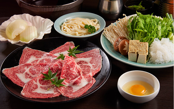 Sukiyaki Kobe Beef Course